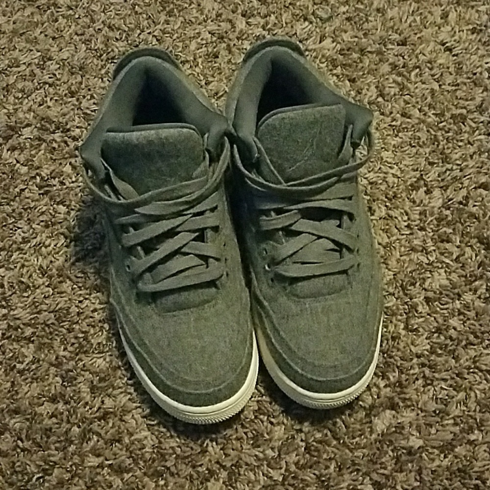 Wool Jordan 3s